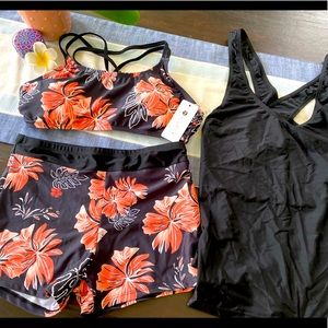 3 piece swim/athletic set